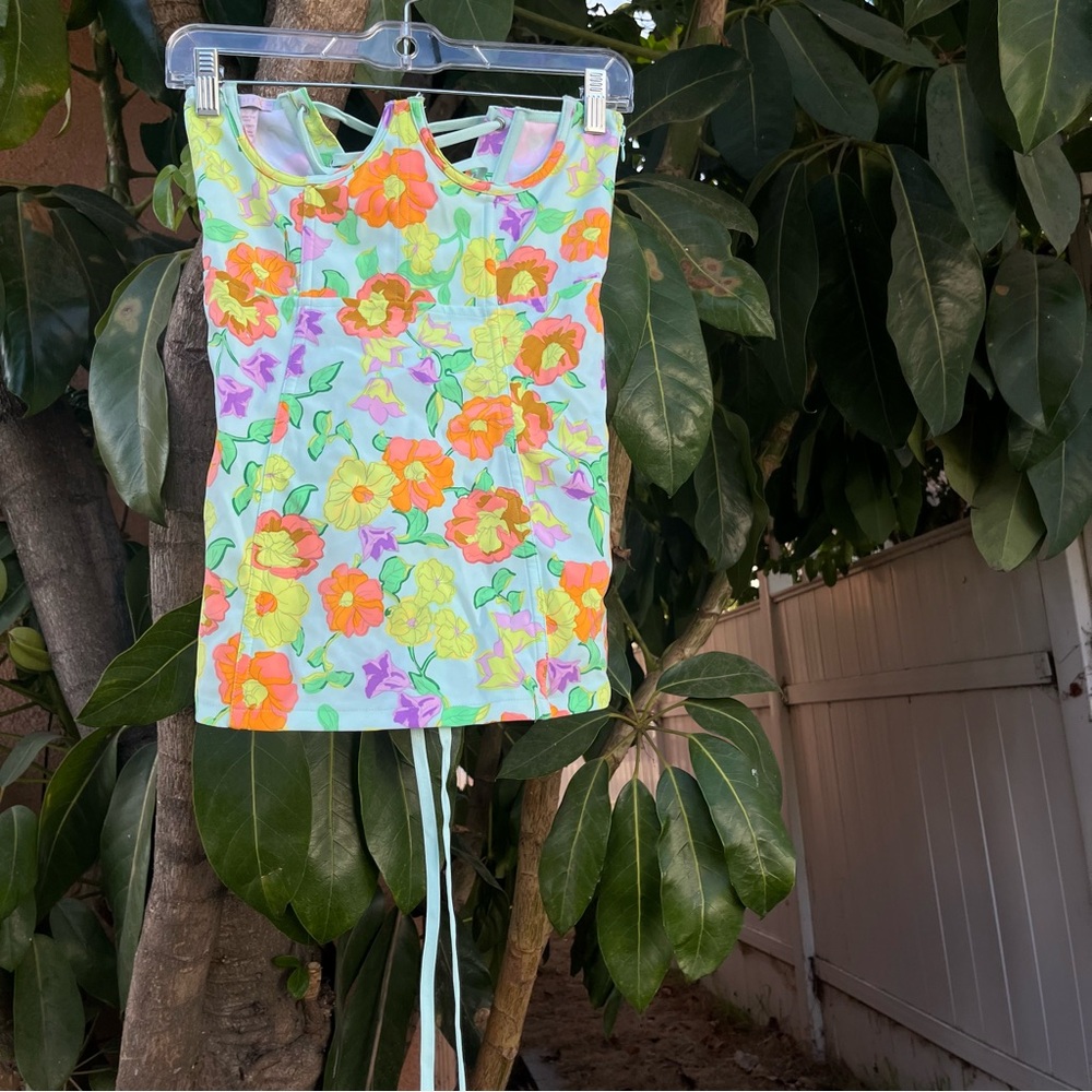Savage X Fenty FREE SPIRIT FLORAL CUPLESS CORSET. - Picture 9 of 16
